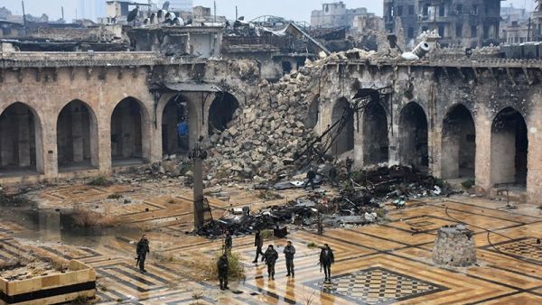 The Great Mosque of Aleppo. (AFP/ File Photo)