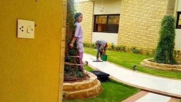 Lovely Acosta Baruelo, 26, was reportedly tied to a tree in Saudi Arabia because she left an expensive piece of furniture out in the sun. (Daily Mail)