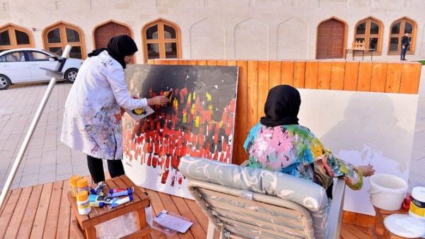 Misk Art Institute is one of Misk’s initiatives that seek to enrich the artistic culture and support creative experiences by organizing events that connect artists. (SPA)