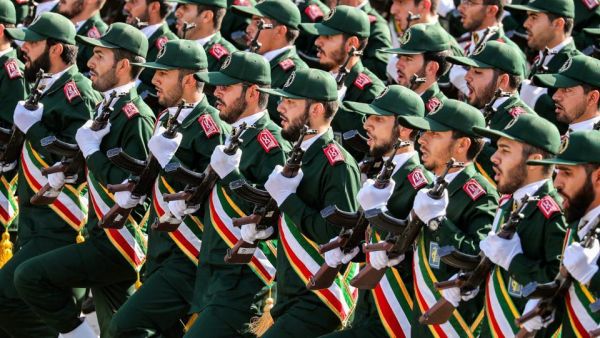 The Trump administration on Monday designated Iran’s Islamic Revolutionary Guard Corps (IRGC) as a foreign terrorist organization. (AFP/ File Photo)