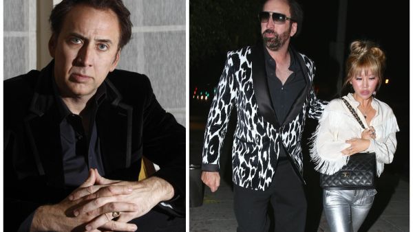 نيكولاس كيج وإريكا كويكي