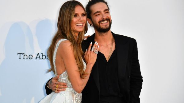 هايدي كلوم وزوجها