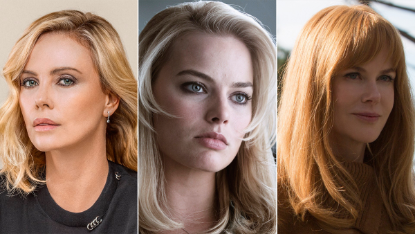 نيكول كيدمان، مارغوت روبي، وتشارليز ثيرون