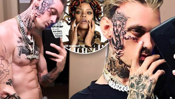 آرون كارتر وريهانا