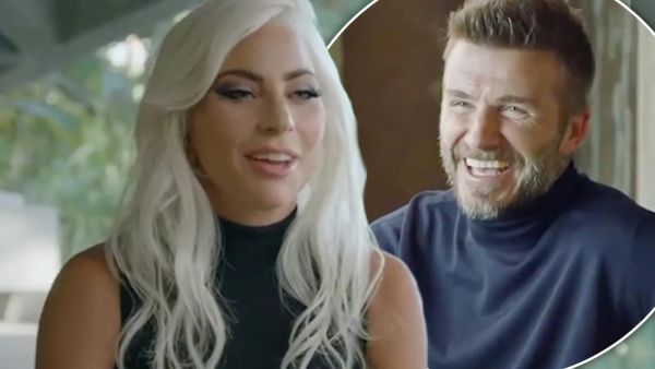 ليدي غاغا وديفيد بيكهام