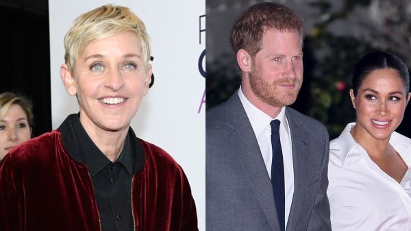 ألين دي جينيريس والأمير هاري