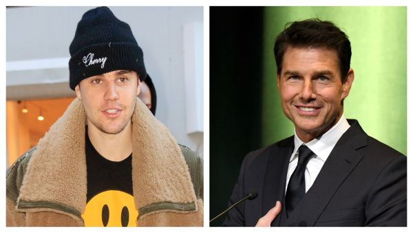 جاستن بيبر وتوم كروز