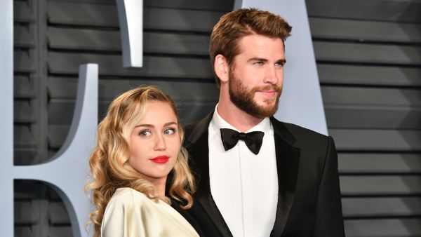 ليام هيمسورث ومايلي سايرس