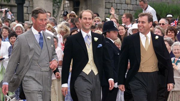 الأمير أندرو والأمير تشارلز