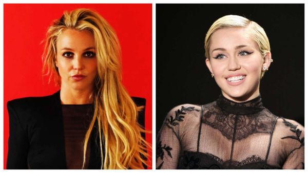 مايلي سايرس وبريتني سبيرز