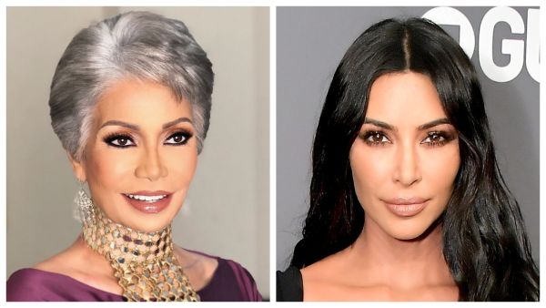 كيم كارداشيان وسوسن بدر