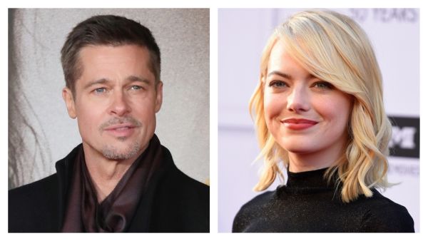 إيما ستون وبراد بيت