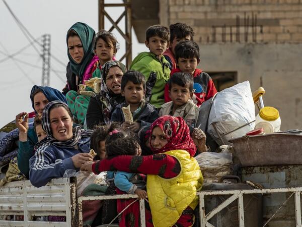 Turkey's President Recep Tayyip Erdogan fired off a fresh warning today to "crush" Kurdish forces as both sides traded accusations of violating a US-brokered truce deal in northeastern Syria. Delil SOULEIMAN / AFP