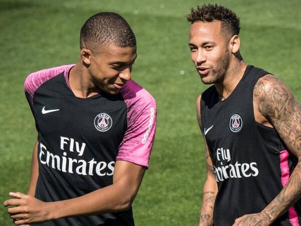 نيمار ومبابي