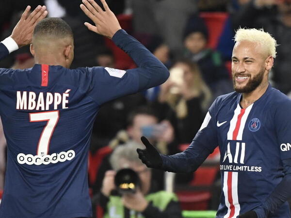 نيمار ومبابي