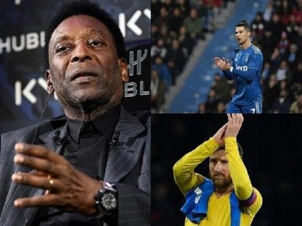 رونالدو وميسي وبيليه