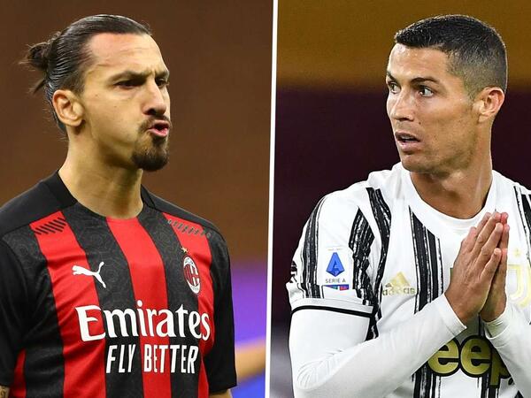 رونالدو وإبراهيموفيتش