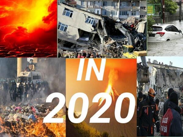 كوارث طبيعية في 2020