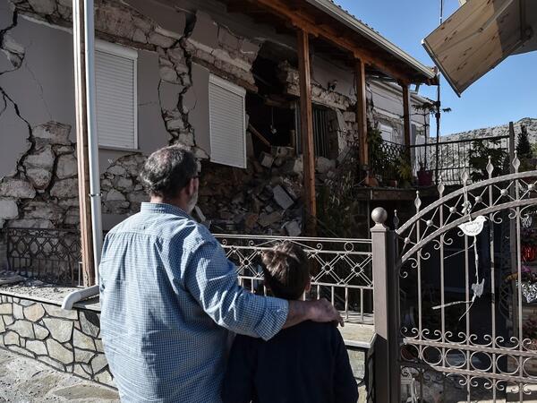 A strong 6.3-magnitude earthquake hits Greece