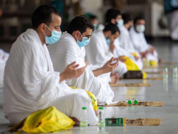 صور من حج 2020