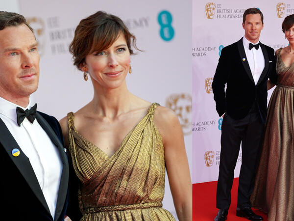 Benedict Cumberbatch and Sophie Hunter 