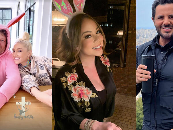 Celebs Celebrating Easter Sunday 2022