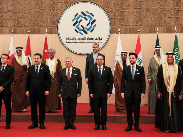 Leaders in Baghdad venue, Dead Sea 