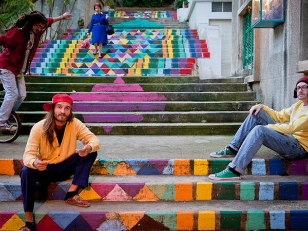 Mar Mikael Beirut Lebanon hipsters unicycle 