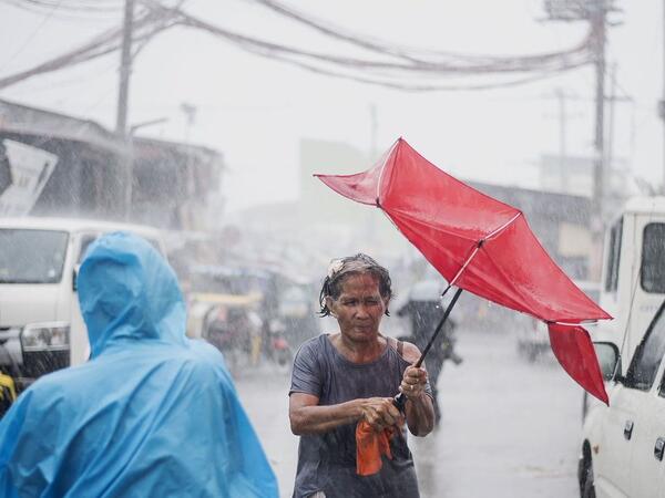 Two women killed in a landslide as Super Typhoon Mangkhut slams into northern Philippines (Twitter)