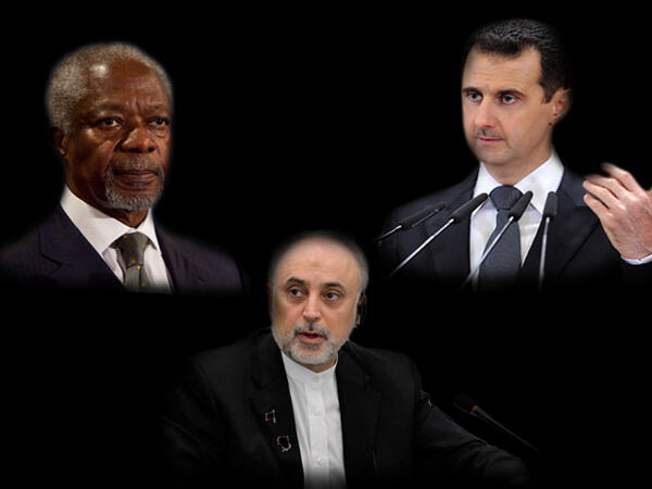 assad kofi annan iran syria peace plan