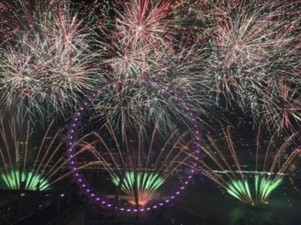 احتفالات رأس السنة 2018 في دول العالم