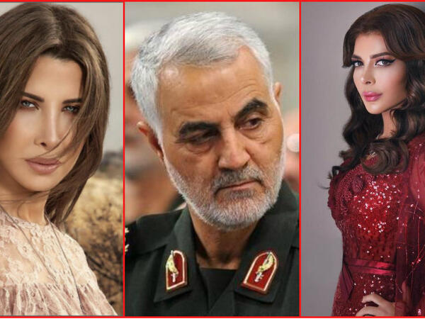 أصالة نصري - قاسم سليماني - نانسي عجرم