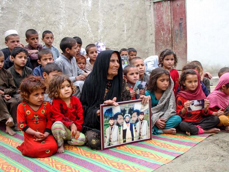 As 10 children from the same family were walking to school last year, they came across an unexploded mortar bomb -- a common sight in Afghanistan, where war still rages between the Taliban and US-backed national forces. NOORULLAH SHIRZADA / AFP