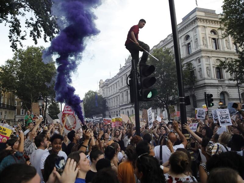Boris Johnson took charge as Britain's prime minister on Wednesday, on a mission to deliver Brexit by October 31 with or without a deal. Tolga AKMEN / AFP / POOL