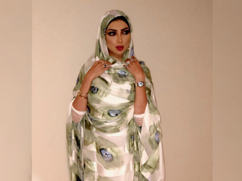 The Moroccan singer appeared in an attractive outfit in multiple pictures and videos on her Instagram account Source dunia batma Instagram