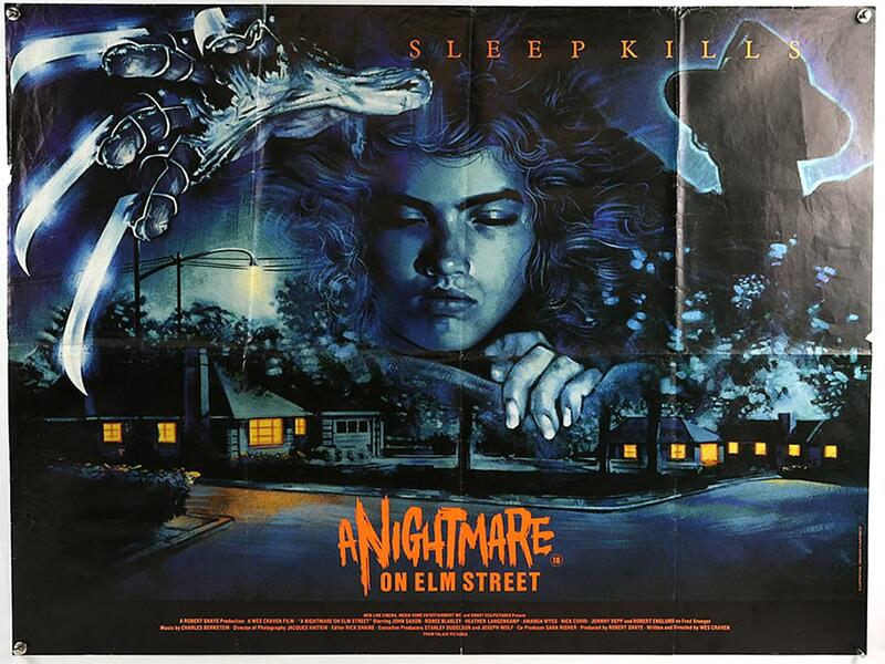 'A Nightmare on Elm Street' was released in 1984. The horror stars Robert Englund as midnight mangler Freddy Krueger who preys on teenagers in their dreams and kills them in reality. (Daily Mail)