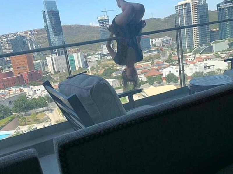 Alexa Terrazas is listed in critical condition at a hospital in Nuevo Leon, Mexico, after she suffered an 80-foot fall from her balcony while doing a yoga pose on on her 6th floor balcony. (Daily Mail)