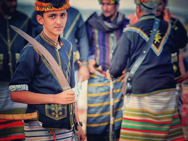 Although cooler than the desert that dominates the rest of Saudi, the mountains are hot and the herbs ward off bad smells  (Facebook)