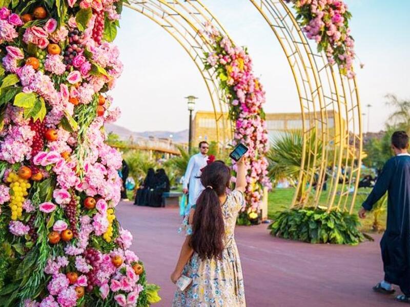 Rose Village blooms as Taif offers ‘a global touch of joy’ (Twitter)
