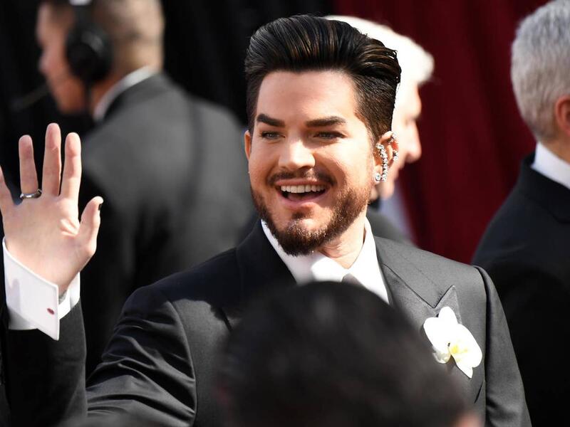 Adam Lambert. (AFP)