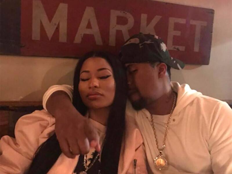 Nicki Minaj and Kenneth 'Zoo' Petty. (Nicki Minaj/ Instagram)