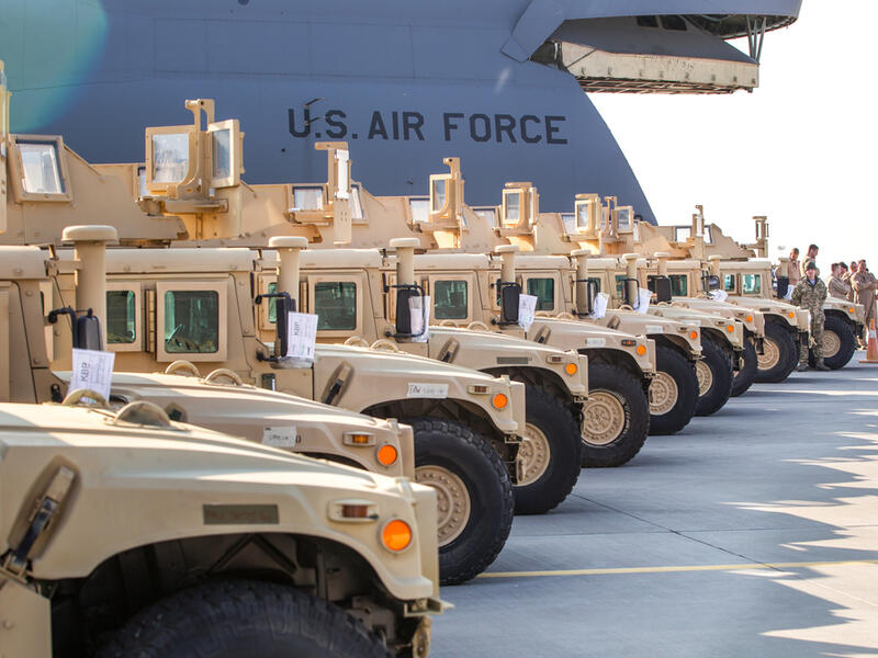 American armored vehicles HMMWV (Humvee). (Shutterstock/ File Photo)