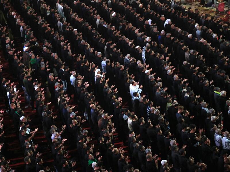 The religious commemoration of Ashura, which includes a ten-day mourning period starting on the first day of Muharram on the Islamic calendar, commemorates the seventh-century slaying of Prophet Mohammed's grandson Imam Hussein in Karbala. Mohammed SAWAF / AFP