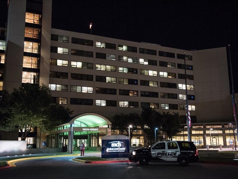 Officials say an unidentified suspect was shot and killed after killing 5 people and injuring 21 in Odessa and nearby Midland. Officials say an unidentified suspect was shot and killed after killing 5 people and injuring 21 in Odessa and nearby Midland. (Officials say an unidentified suspect was shot and killed after killing 5 people and injuring 21 in Odessa and nearby Midland. (Cengiz Yar/Getty Images/AFP)