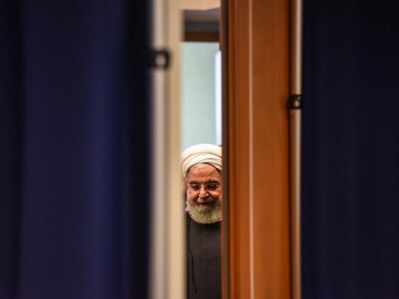 The President of Iran Hassan Rouhani (AFP)