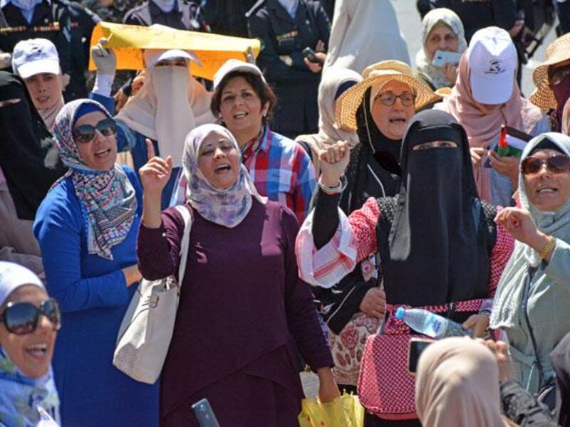 Teachers strike in Jordan (Twitter)