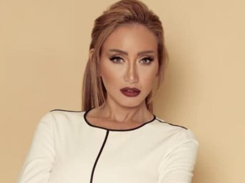 TV Present Reham Saeed  (Twitter)