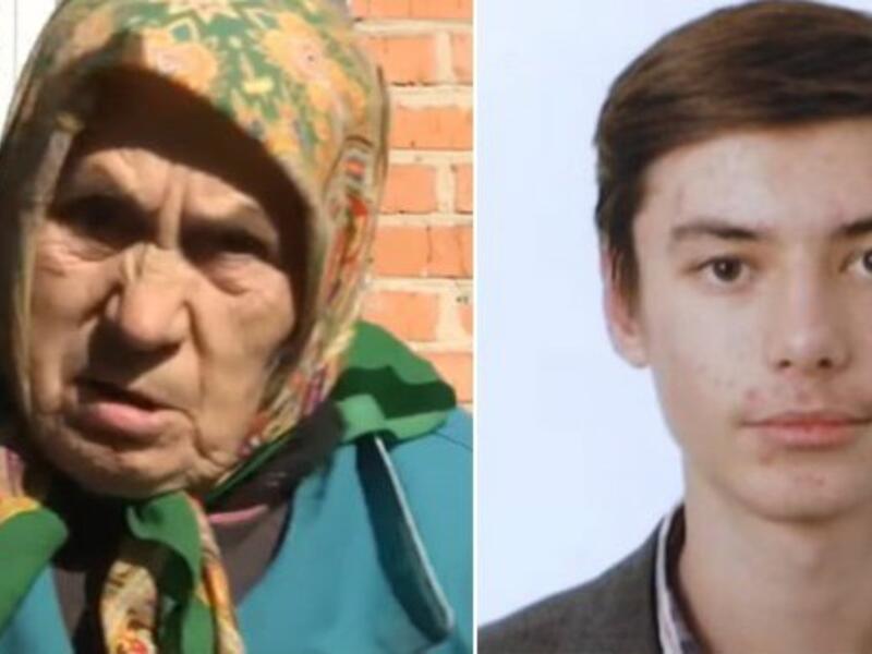 Alexander Kondratyuk and his cousin (Twitter)