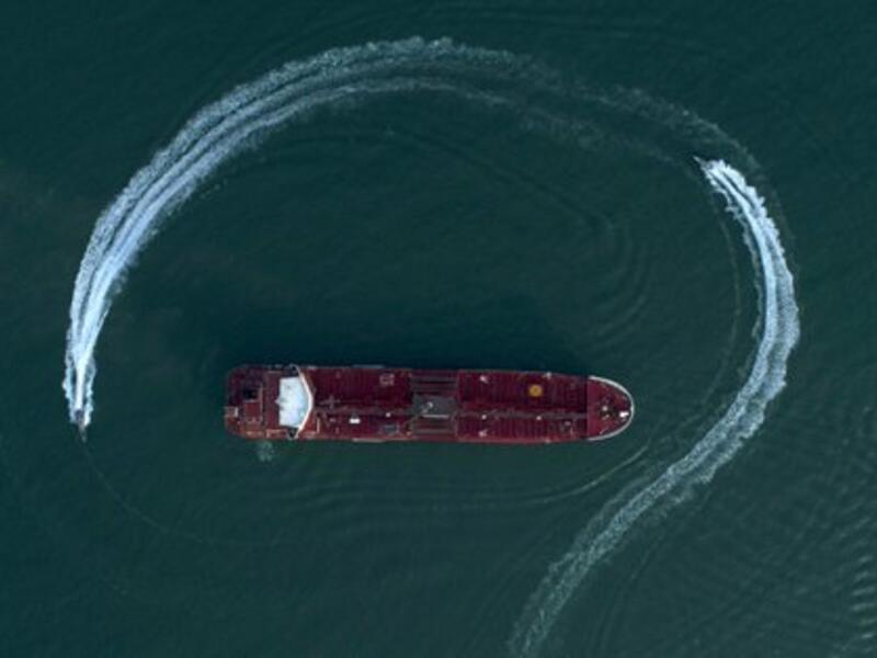 British-flagged tanker (Twitter)