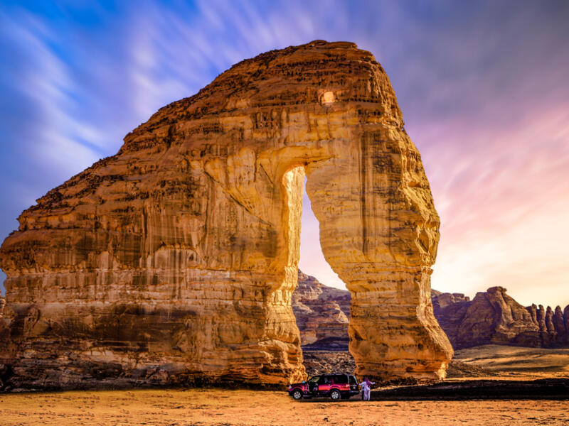 The Elephant Rock - Ola - Saudi Arabia. (Shutterstock/ File Photo)